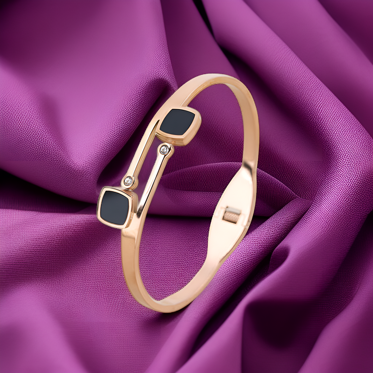 Elegant Rose Gold Anti-Tarnish Bracelet – Modern Sophistication & Lasting Shine