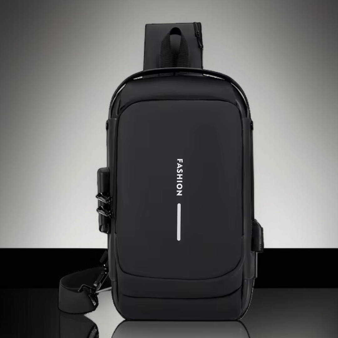 Men’s Sleek Anti-Theft Crossbody Sling Bag