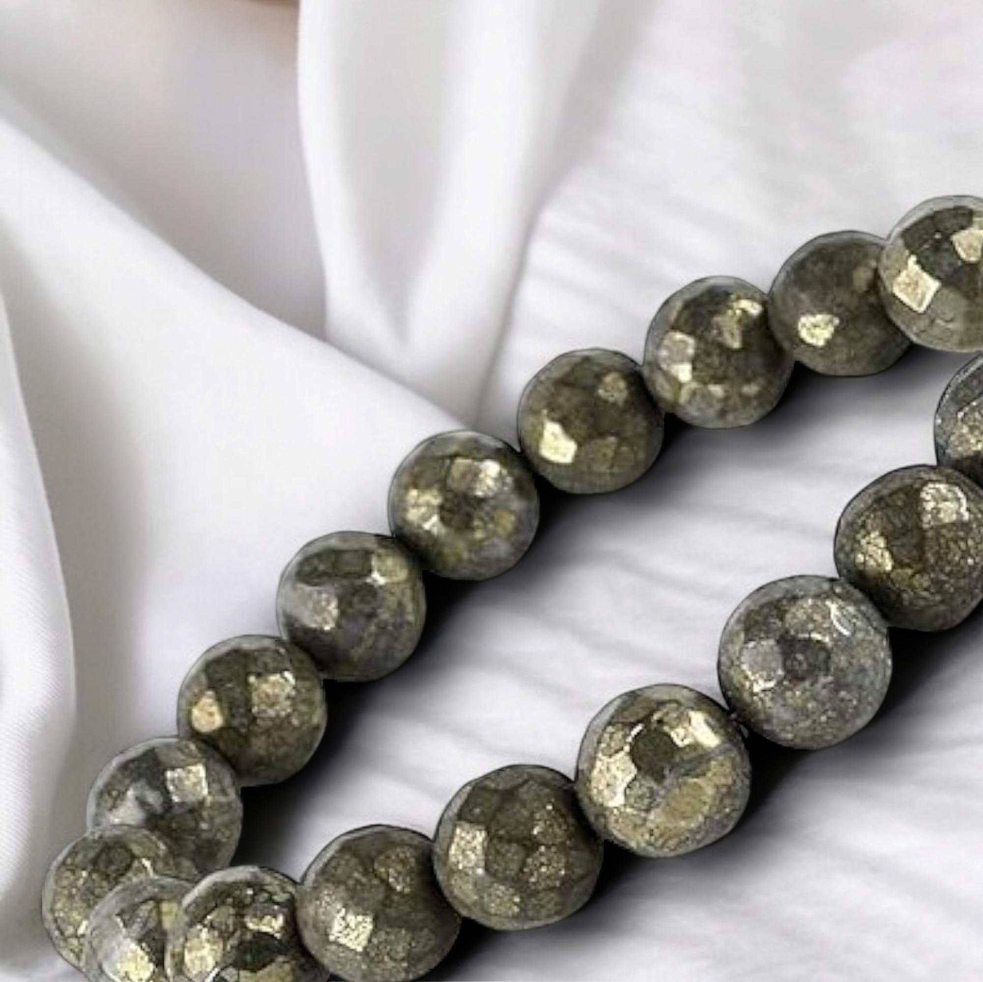 Pyrite Energy Bracelet – The Stone of Wealth & Protection