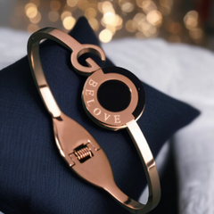 Belove Rose Gold Anti-Tarnish Bracelet – A Timeless Statement of Love & Elegance